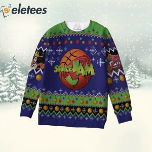 Space Jam 3D Christmas Shirt2