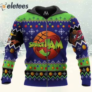 Space Jam 3D Christmas Shirt4