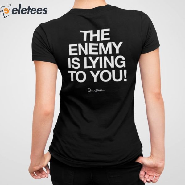 Spread The Truth The Enemy Is Lying To You Hoodie