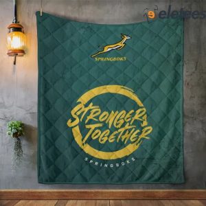 Springboks Stronger Together South Africa x Rugby World Cup 2023 Blanket 3