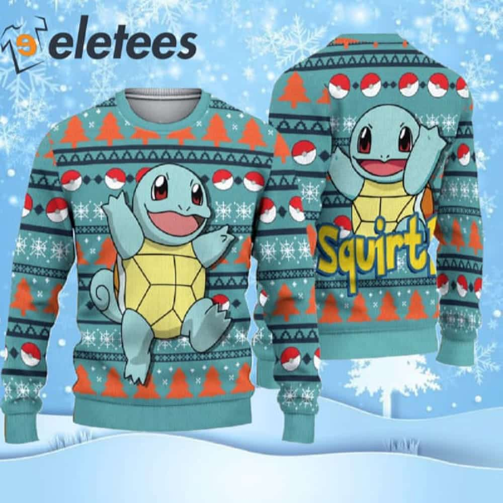 Squirtle sweater sales