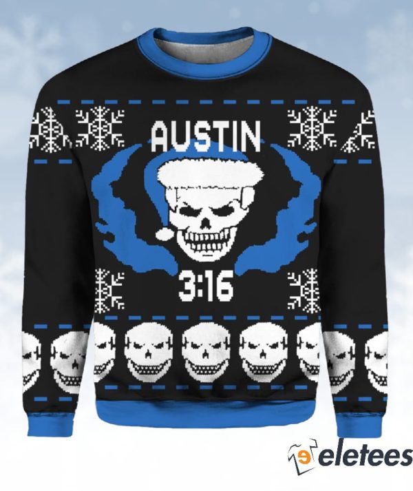 Stone Cold Steve Austin 316 Ugly Christmas Sweater