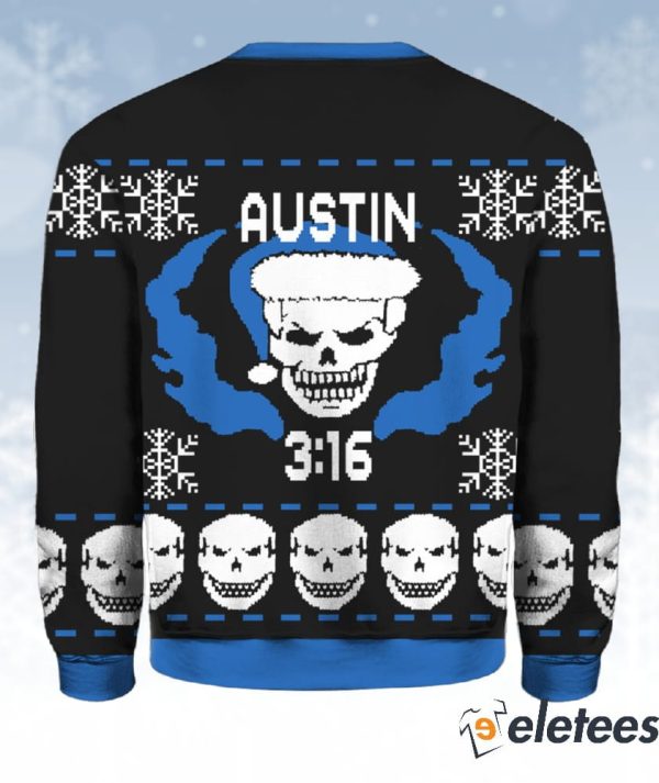Stone Cold Steve Austin 316 Ugly Christmas Sweater