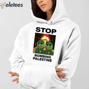 Stop Bombing Palestine Shirt 4