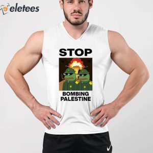 Stop Bombing Palestine Shirt 5
