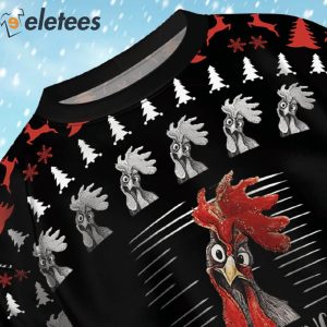 Stop Looking At My Cock Ugly Christmas Sweater 4