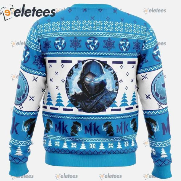 Sub Zero Mortal Kombat Ugly Christmas Sweater