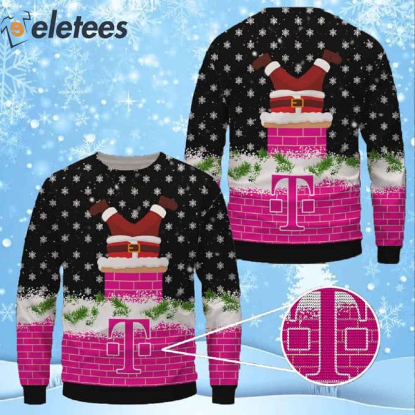T-Mobile Santa Claus Ugly Christmas Sweater