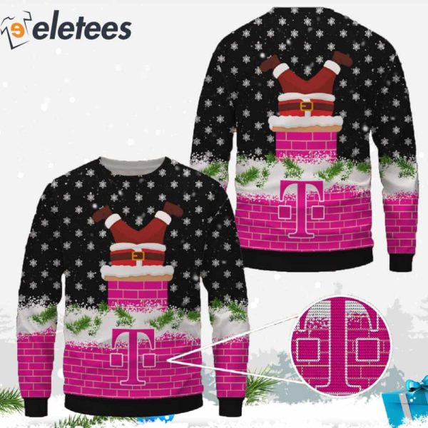 T-Mobile Santa Claus Ugly Christmas Sweater