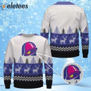 Taco Bell Fast Food Ugly Christmas Sweater