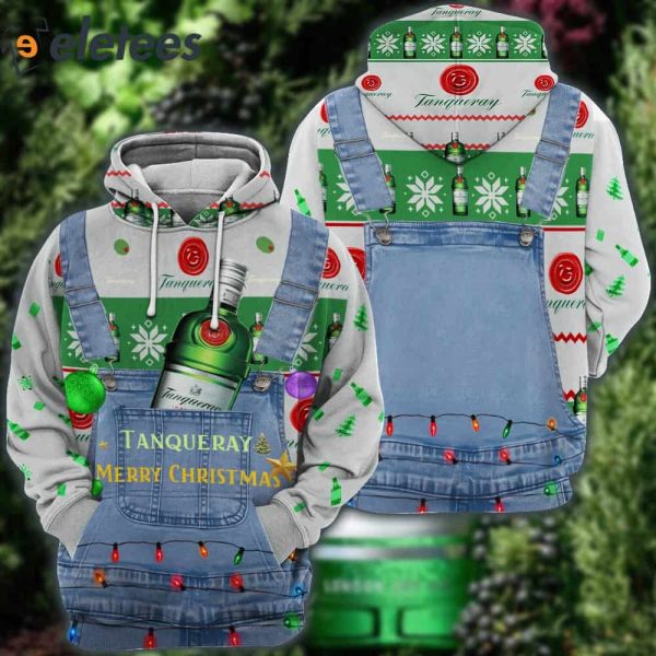 Tanqueray Merry Christmas 3D Full Print Shirt