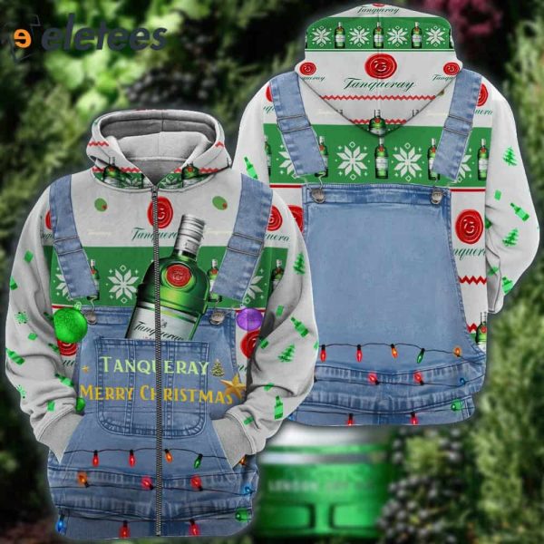 Tanqueray Merry Christmas 3D Full Print Shirt