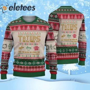 Taters Potatoes LOTR Ugly Christmas Sweater