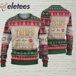 Taters Potatoes LOTR Ugly Christmas Sweater 2