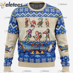 Team Quest Dragon Quest Ugly Christmas Sweater