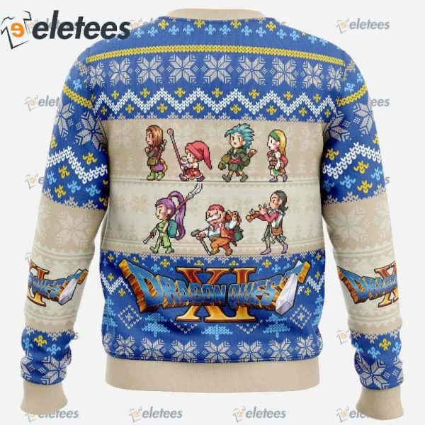 Team Quest Dragon Quest Ugly Christmas Sweater