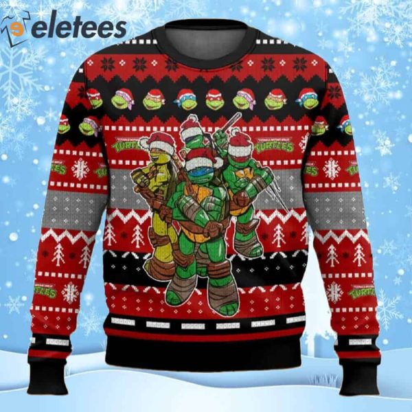 Teenage Mutant Ninja Turtles Christmas Ugly Sweater