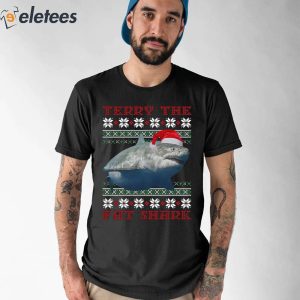 Terry The Fat Shark Christmas Sweatshirt 1