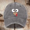 Thanksgiving Funny Turkey Print Hat