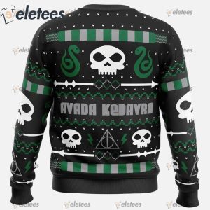 The Dark Sweater Harry Potter Ugly Christmas Sweater1