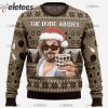 The Dude Abides The Big Lebowski Ugly Christmas Sweater