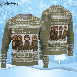 The Second Breakfast Club The Lord of the Rings Ugly Christmas Sweater