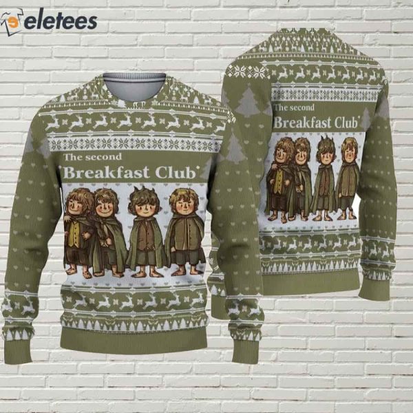 The Second Breakfast Club The Lord of the Rings Ugly Christmas Sweater