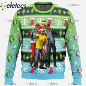 The Sims Ugly Christmas Sweater