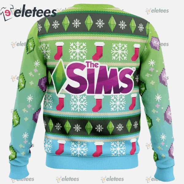 The Sims Ugly Christmas Sweater