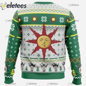 The Sun Dark Souls Ugly Christmas Sweater1