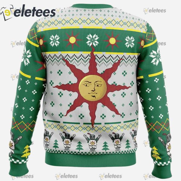 The Sun Dark Souls Ugly Christmas Sweater