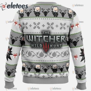 The Witcher Ugly Christmas Sweater1