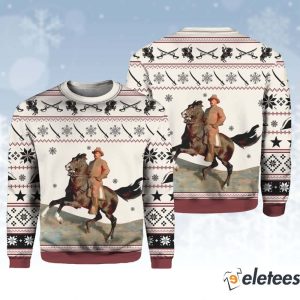 Theodore Roosevelt Cowboy Ugly Sweater 1