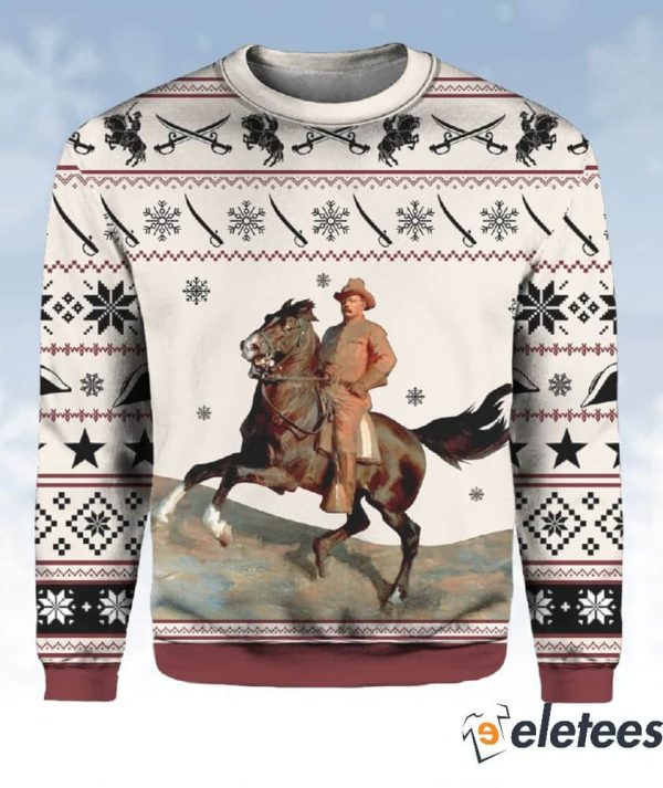 Theodore Roosevelt Cowboy Ugly Sweater