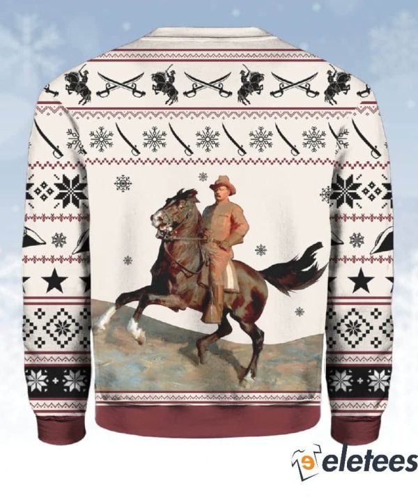 Theodore Roosevelt Cowboy Ugly Sweater