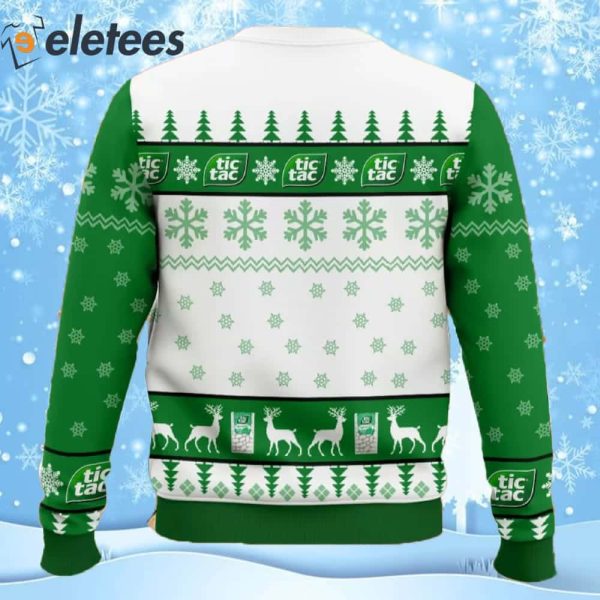 TicTac Lozenges Ugly Christmas Sweater