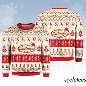 Tim Hortons Ugly Christmas Sweater 1