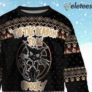 Tis The Season To Be Spooky Ugly Christmas Sweater 2