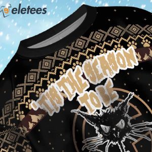 Tis The Season To Be Spooky Ugly Christmas Sweater 4