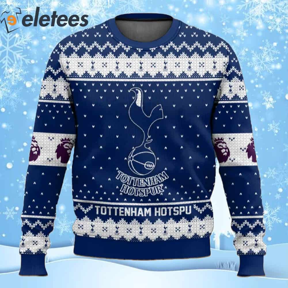 Tottenham Hotspur FC All Over Print Pullover Ugly Christmas