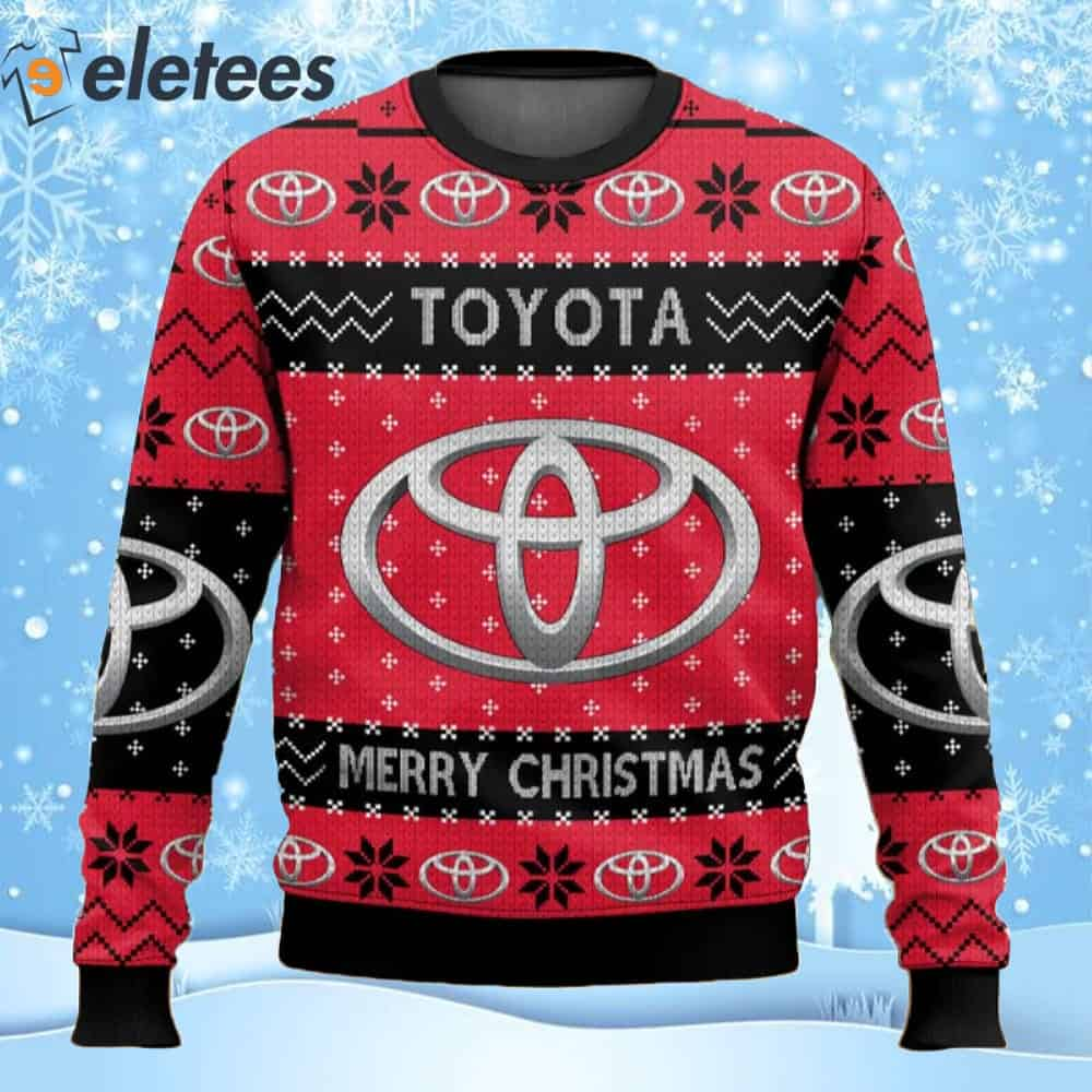 Toyota on sale christmas sweater