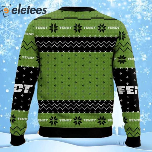 Tractor Fendt Ugly Christmas Sweater