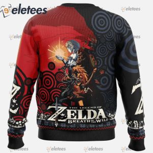 Triforce Legend of Zelda Ugly Christmas Sweater1