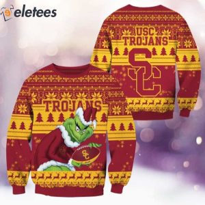 Trojans Grnch Christmas Ugly Sweater 4
