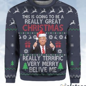 Trump This Is Going To Be A Really Great Christmas Sweater