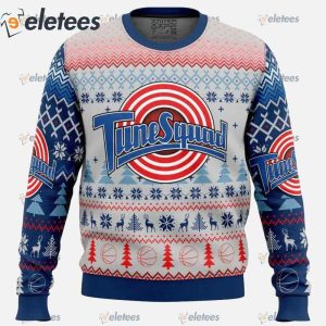 Tunesquad Space Jam Ugly Christmas Sweater