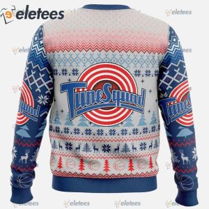 Tunesquad Space Jam Ugly Christmas Sweater1