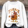 Twerky Turkey Butt Funny Thanksgiving Sweatshirt
