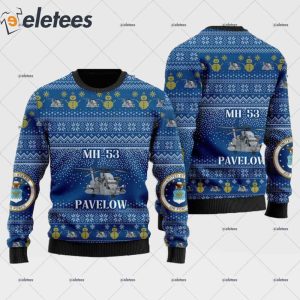 US Air Force MH 53 Pavelow Ugly Christmas Sweater 2