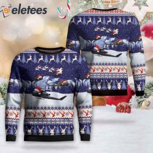 US Army AH-1F Ugly Christmas Sweater